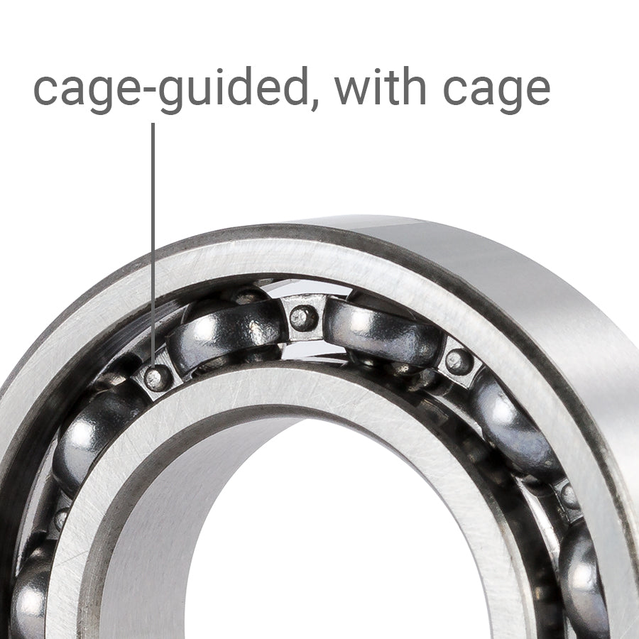TITANIUM-STEEL SEALED BEARINGS